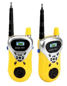 Politseiniku mänguasjad, raadiod Walkie Talkie, kollane v.