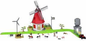 Figūrėlių rinkinys, su priedais, ferma Model Series Animals ZA5688, 101 vnt., įvairių spalvų