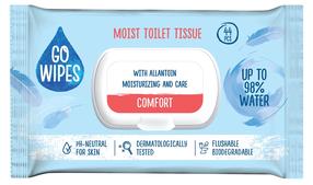 Tualetinis popierius Go Wipes Comfort, drėgnas, 1 sl