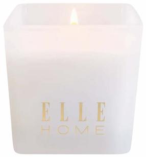 Küünal, lõhna Elle Home Coton, 40 h, 215 g, valge v.