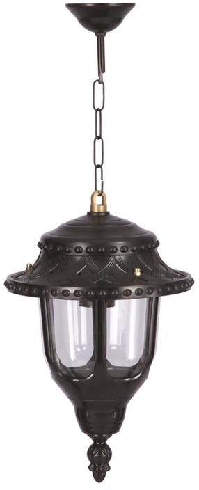 Lauko pakabinamas šviestuvas Opviq BFE-68180-BSY, 60W, E27, IP65, juoda sp., 25 cm x 50 cm