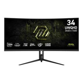 Monitorius MSI MAG 342CQRFDE E20, 9S6-3DB64H-090, Rapid VA, 200 Hz, UWQHD, 34"