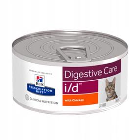 Mitrā kaķu barība Hill's Prescription Diet Digestive Care, vistas gaļa, 0.156 kg