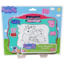 Magnetinė piešimo lenta Peppa Pig Travel Magnetic Scribbler, įvairių spalvų, 5 vnt.