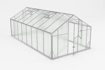 Šiltnamis Gampre Sanus XL-16, polikarbonatas, 5.7 x 2.9 m, 6 mm, skaidri sp.