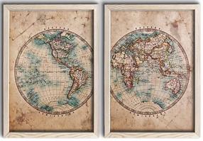 Paveikslas Wallity 2PKCT-003, 38 cm x 53 cm