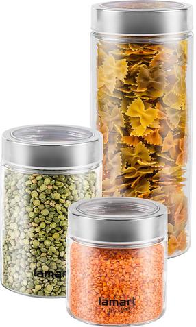 Birių produktų indas Lamart, 2.2 l, skaidri