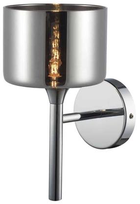 Lampa sienas Cosmo Light Copenhagen W01059CH, G9, 1 x 28 W, sudraba krās. / sudraba krās.