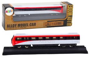  Игрушечный поезд Lean Toys Alloy Model, 1:48, белый цв./красный цв.