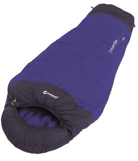 Miegmaišis Outwell Convertible Junior, mėlyna sp., 160 - 190 cm