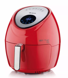 Karšto oro gruzdintuvė Ariete Airy XXL 4618/01, raudona sp., 1800 W, 7 l