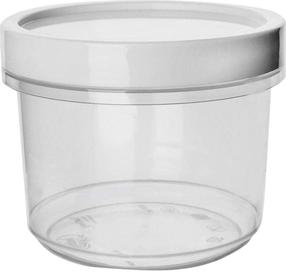 Konteiner toidu jaoks Orion, 0.560 l, 11 cm x 11 cm, läbipaistev v./valge v.