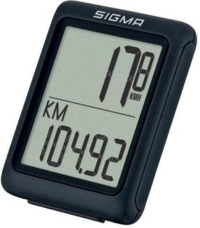 Dviračių kompiuteris Sigma BC 5.0 WR 5210, plastikas, juoda sp.