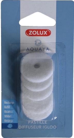Akvārija kopšanas līdzeklis Zolux Igloo Streamer Tablet, balta krās.