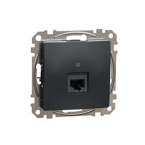 Datorligzda Schneider Electric Sedna Design, melna krās.