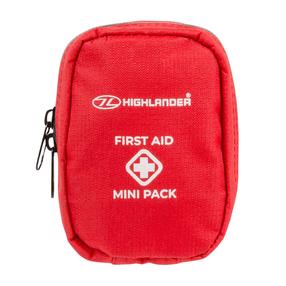 Kelioninė vaistinėl Highlander Military First Aid - Mini Pack, 12 cm, raudona