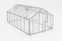 Šiltnamis Gampre Sanus XL-15, polikarbonatas, 5 x 2.9 m, 6 mm, skaidri sp.