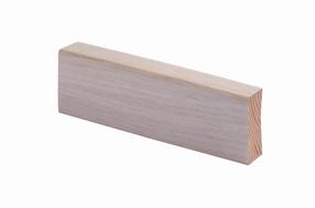 Дверной наличник Maler, 220 см x 4.2 см x 1.2 см, белый/дубовый