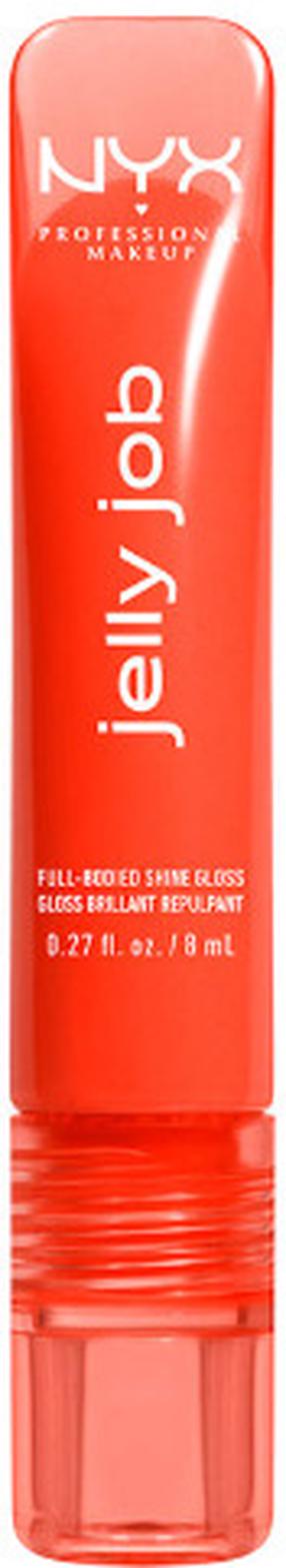 Huuleläige NYX Professional Makeup Jelly Job Full-Bodied High Shine, 7.5 ml, orange ya jelly