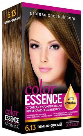Matu krāsa Aromat Color Essence, tumši brūna krās., Dark Brown Aromat 6.13, 70 ml
