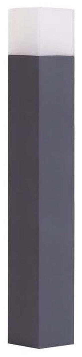 Pastatomas lauko šviestuvas Su-Ma Cube Max, 20W, E27, IP44, tamsiai pilka sp., 10 cm x 70 cm