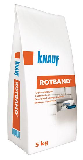 Kipskrohvisegu Knauf Rotband, remondi, valge v./elevandiluu v., 5 kg