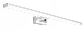Šviestuvas sieninis Helen, LED, 1, sidabro sp. / sidabro sp., 4.5 x 12 x 84 cm
