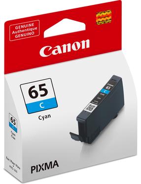 Картридж для струйного принтера Canon CLI-65P, циановый голубой (cyan) цв., 12.6 мл