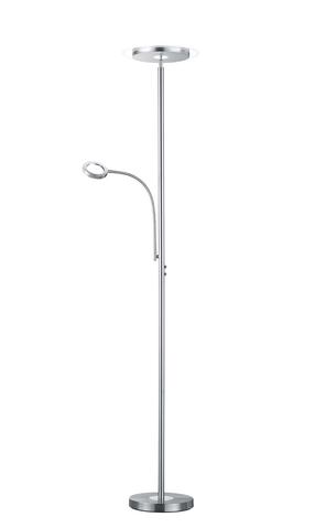 Toršeras RL Ackbar R42752107, 18 W, LED, skaidri sp./nikelio sp.