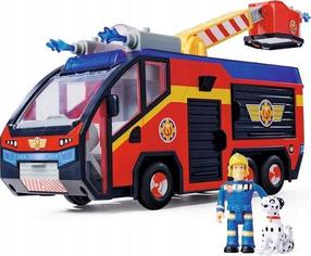 Rotaļu ugunsdzēsēju mašīna Simba Fireman Sam Jupiter, zila krās./sarkana krās.