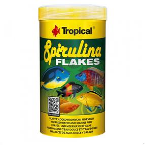 Корм для рыб Tropical Spirulina Flakes 77134, 0.05 кг