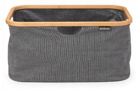 Veļas grozs Brabantia, 40 l, melna krās., 36 cm x 54 cm x 26.5 cm