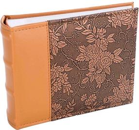Альбом для фотографий Victoria Collection B 10x15/100M Flower-2, коричневый цв.