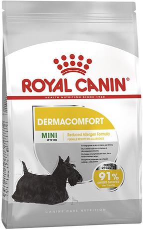 Sausas šunų maistas Royal Canin Mini Dermacomfort, daržovės, 3 kg