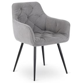 Стул для столовой Modesto Textile, матовый, серый цв., 57 см x 57 см x 84 см