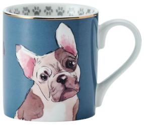  Puodelis Mikasa French Bulldog, mėlyna sp., 0.280 l