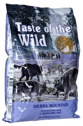 Sausas šunų maistas Taste of the Wild Sierra Mountain Dry Food, ėriena, 5.6 kg