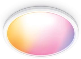 Išmanusis šviestuvas plafonas WiZ SuperSlim, LED, 2200 - 6500 °K, 1 x 32 W, balta sp. / balta sp., 54.5 x 54.5 cm