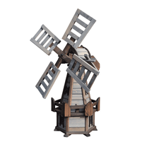 Sodo dekoracija Windmill, 41 cm x 38 cm x 105 cm, pilka sp.