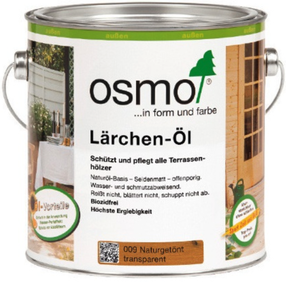 Eļļa terasēm Osmo 009, lapegles krās., 2.5 l