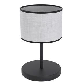 Stalinis šviestuvas Emibig ECO LN1, E27, 15W, pilka sp./juoda sp.