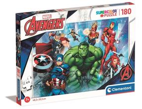 Dėlionė Clementoni Avengers 29778, 33.5 cm x 48.5 cm, 180 vnt., įvairių spalvų