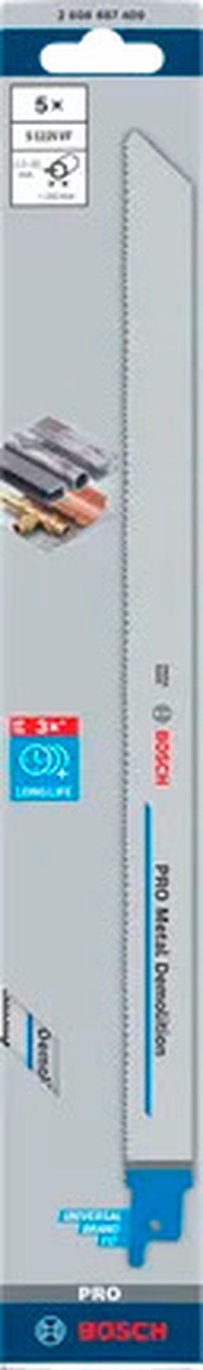 Saetera komplekt Bosch S 1225 VF, 30 cm, 5 tk