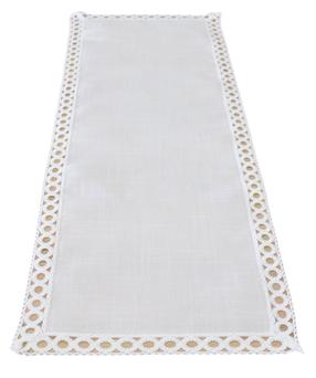 Stalo takelis stačiakampė OHJ08-1, balta sp., 35 x 170 cm