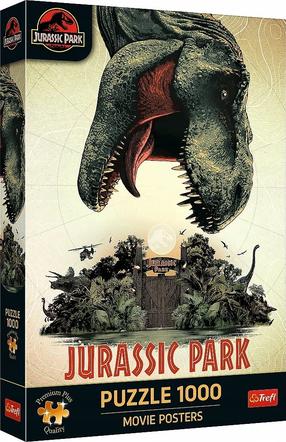 Puzle Trefl Jurassic Park, 68 cm x 48 cm, 1000 gab.