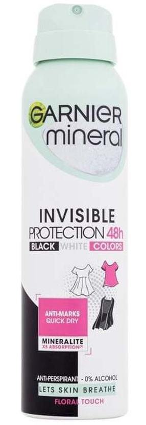 Kūno dezodorantas Garnier Mineral Invisible Protection Floral Touch, 150 ml