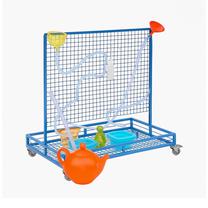 Edukacinis žaislas, vandens siena Water wall/Planting stand, 99 cm, mėlyna sp.