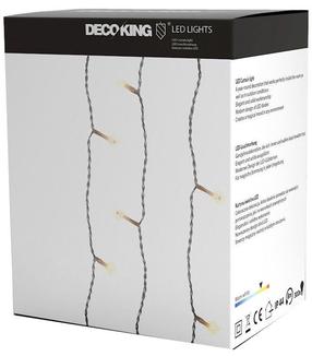 Lempučių girlianda DecoKing Old Collections, 3 m, šiltai balta sp., 300 LED