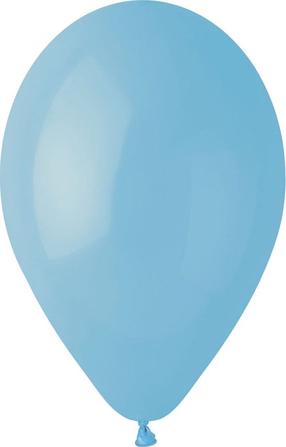 Balonu komplekti ovāls Gemar Pastel G110, zila krās., 100 gab.
