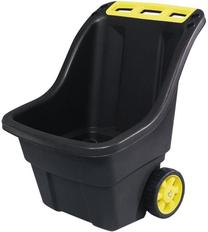 Sodo vežimėlis Keter Super Pro, juoda sp./geltona sp., 150 l